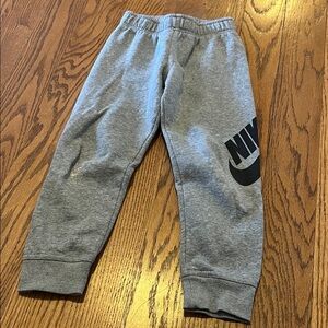 Nike Kids Charcoal Fleece Joggers